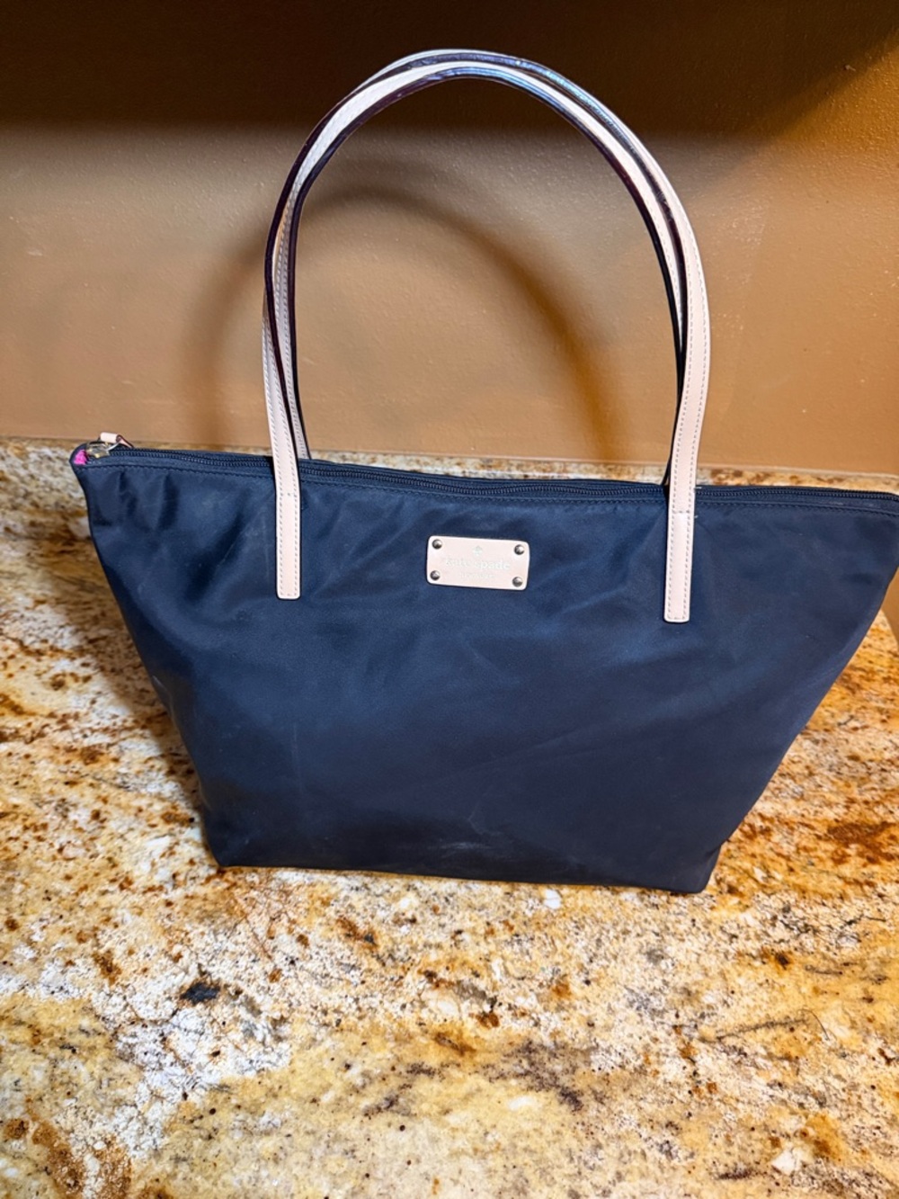 kate spade Black Nylon Tote